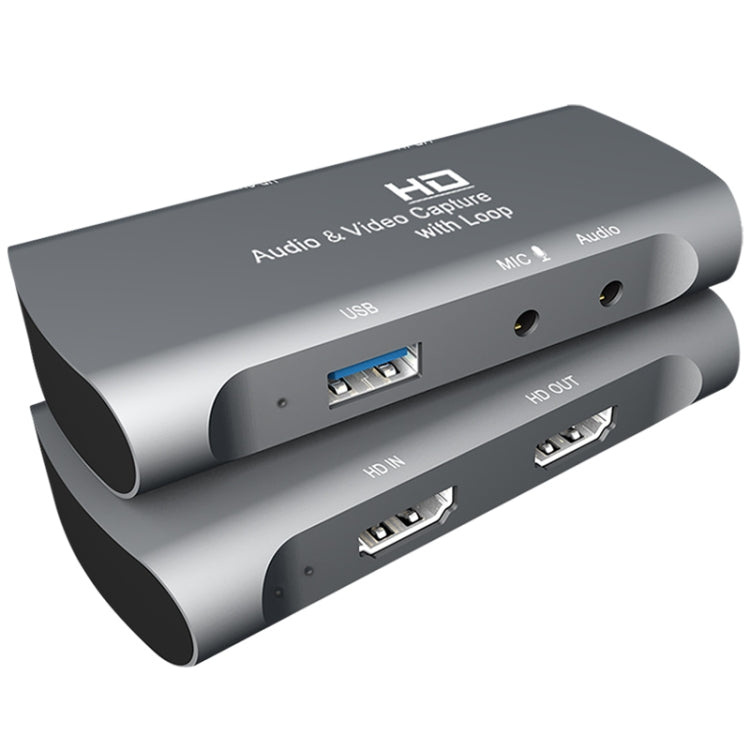 Z27 HDMI 母頭 + 麥克風至 HDMI 母頭 USB 2.0 視頻音頻擷取盒，Z27