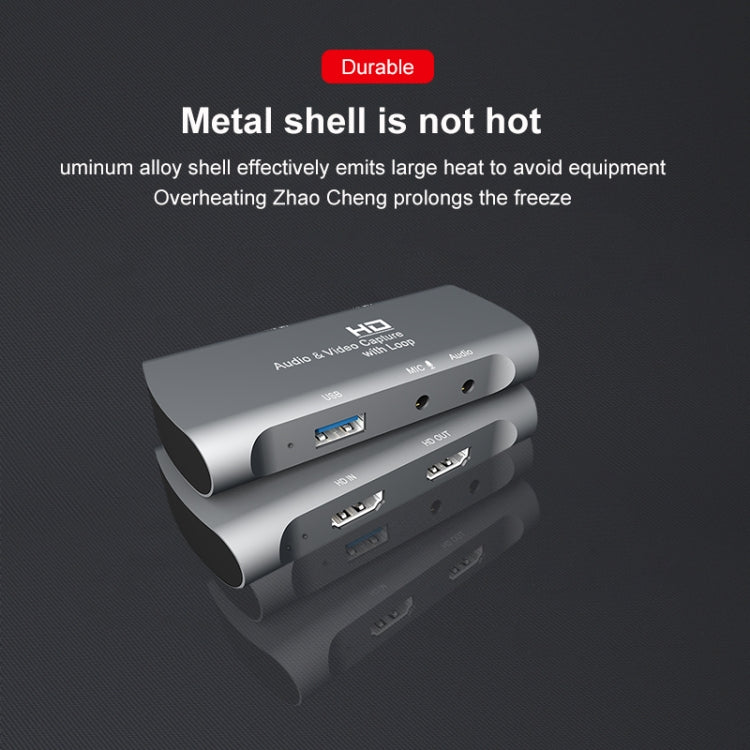 Z27 HDMI 母頭 + 麥克風至 HDMI 母頭 USB 2.0 視頻音頻擷取盒，Z27