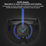 TX800 光纖藍牙 5.0 發射接收器 音頻轉接器 雙天線與 OLED 顯示