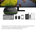 R69 1080P HD 智能電視盒 Android 4.4 媒體播放器，附遙控器，四核 Allwinner H3，RAM：1GB，ROM：8GB，2.4G WiFi，LAN，歐規插頭，1GB+8GB