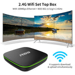 R69 1080P HD 智能電視盒 Android 4.4 媒體播放器，附遙控器，四核 Allwinner H3，RAM：1GB，ROM：8GB，2.4G WiFi，LAN，歐規插頭，1GB+8GB