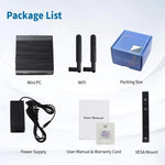 K660G4 Windows 與 Linux 系統迷你電腦，Intel Celeron 處理器 N2840 四核心 2M 快取，1.83GHz，最高 2.25GHz，8GB 記憶體 + 128GB SSD，美規插頭，8GB+128GB 澳規插頭，8GB+128GB 歐規插頭，8GB+128GB 英規插頭，8GB+128GB 美規插頭