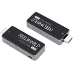 FEELWORLD WSP無線HDMI 1080P發射接收延長套件，164英尺範圍，HDMI發射器和接收器