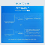 FEELWORLD WSP無線HDMI 1080P發射接收延長套件，164英尺範圍，HDMI發射器和接收器