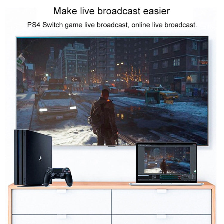 EC293 HDMI USB 3.0 4K 高清視頻擷取器，EC293