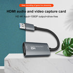 Z29 HDMI 母頭轉 USB 2.0 公頭 + 音視頻擷取盒，Z29