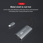 Z29A HDMI 母頭轉 USB-C / Type-C 公頭視頻音頻擷取盒，Z29A