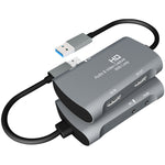 Z30 HDMI 母頭 + 麥克風轉 HDMI 母頭 + 音頻 + USB 2.0 視頻擷取盒，Z30