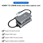 Z30 HDMI 母頭 + 麥克風轉 HDMI 母頭 + 音頻 + USB 2.0 視頻擷取盒，Z30