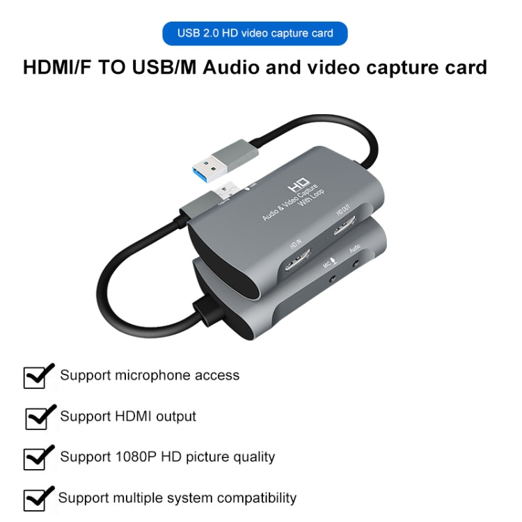 Z30 HDMI 母頭 + 麥克風轉 HDMI 母頭 + 音頻 + USB 2.0 視頻擷取盒，Z30