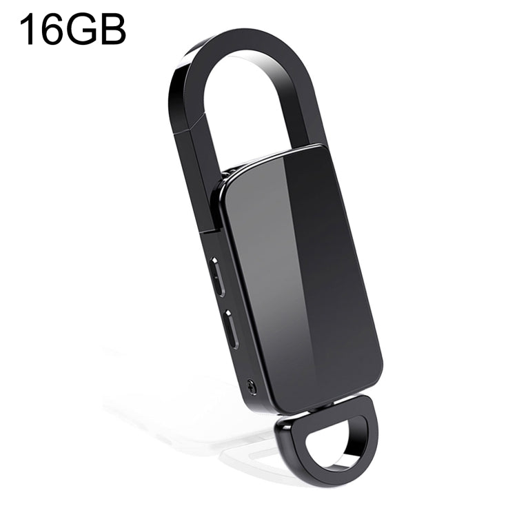 S20 16GB鑰匙圈高清降噪便攜錄音筆，16GB