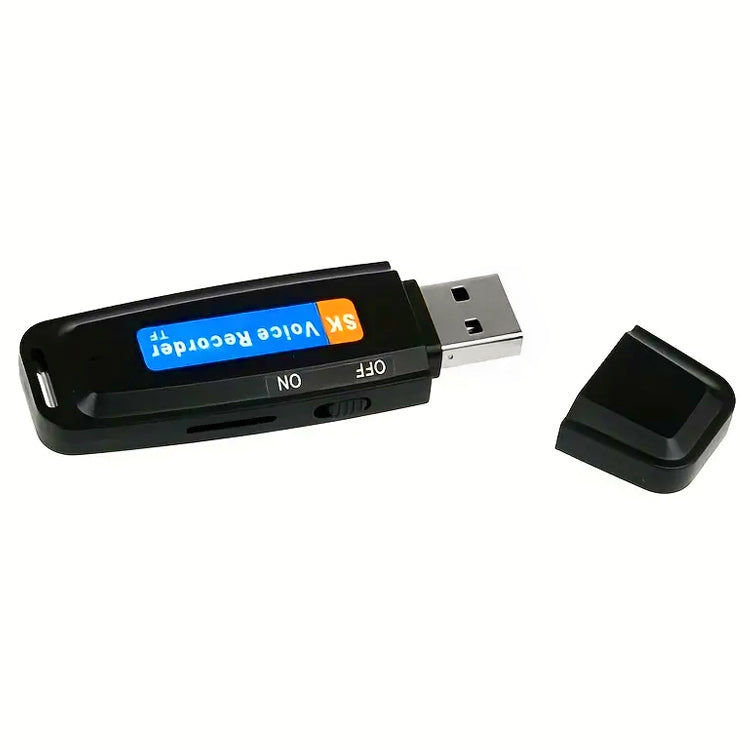 SK001 可充電U盤便攜USB錄音筆，無記憶體，無記憶體