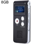 SK012 8GB智慧降噪高清錄音筆，黑色8GB