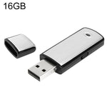 SK858 16GB Rechargeable Portable U-Disk Meeting Voice Recorder, 16GB