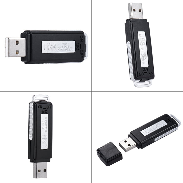 SK868 16GB可充電便攜U盤錄音筆，16GB