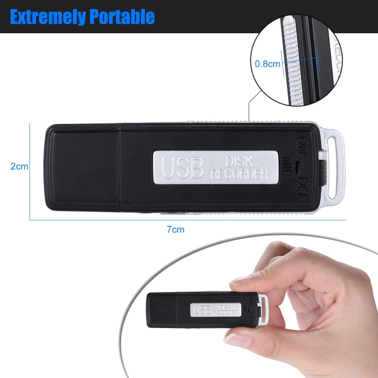 SK868 64GB可充電便攜U盤錄音筆，64GB