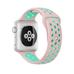 適用於 Apple Watch Ultra 49mm & Watch Ultra 2 49mm / Series 10 46mm / 9&8&7 45mm / SE 3&SE 2&6&SE&5&4 44mm / 3&2&1 42mm 時尚經典矽膠運動錶帶（灰黃），WA1231A、WA1231B、WA1231BG、WA1231BH、WA1231BL、WA1231BM、WA1231BR、WA1231B...