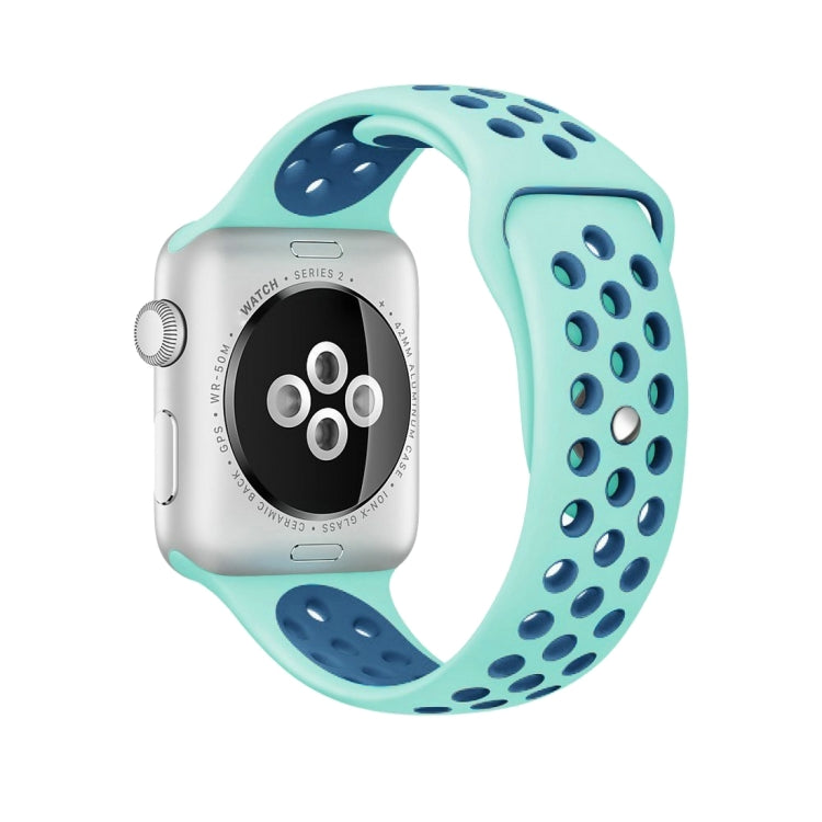 適用於 Apple Watch Ultra 49mm & Watch Ultra 2 49mm / Series 10 46mm / 9&8&7 45mm / SE 3&SE 2&6&SE&5&4 44mm / 3&2&1 42mm 時尚經典矽膠運動錶帶（灰黃），WA1231A、WA1231B、WA1231BG、WA1231BH、WA1231BL、WA1231BM、WA1231BR、WA1231B...
