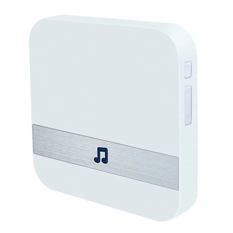 B10 52 種鈴聲 110dB 門鈴接收器 低功耗家用門鈴工具，EU 插頭，AC 90-260V，B10 白色 EU 插頭