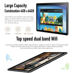 Android 8.0，MTK (Helio X27) 十核心最高 2.1GHz，支援 OTG、FM、藍牙、雙頻 WiFi，網路：4G，Hi9 Air 4GB+64GB