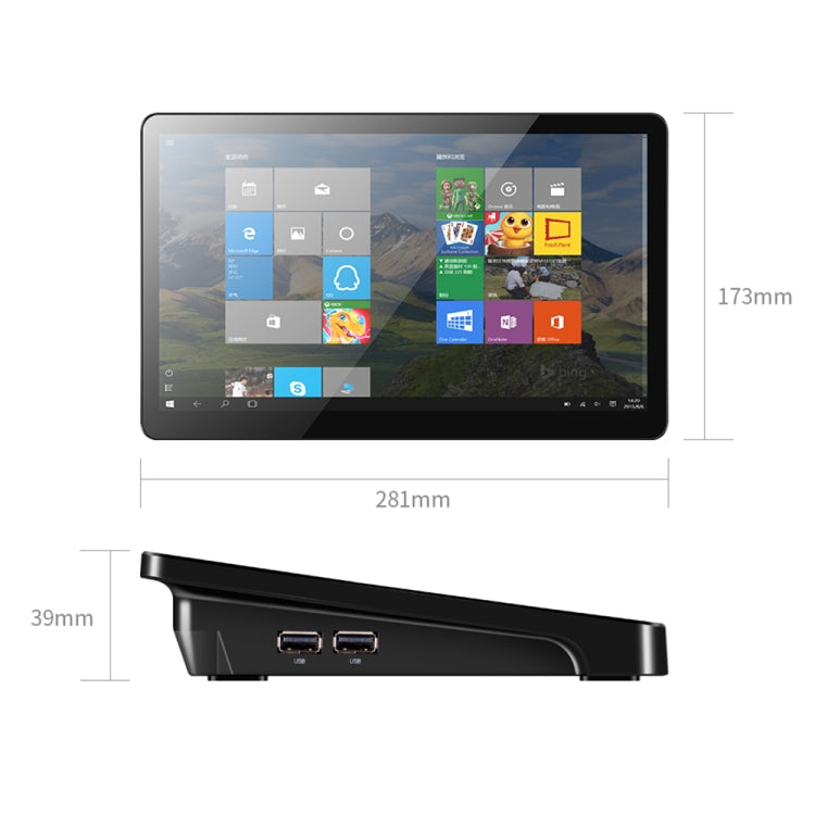 Windows 10 Home Intel Core i3-5005U 2.0GHz，支援 WiFi & 藍牙 & TF 卡 & HDMI，X15 8GB+256GB