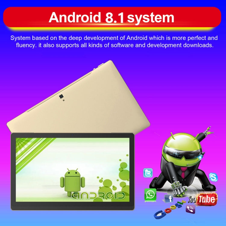 Android 8.1 MTK6797 十核心2.1GHz，雙SIM，支援GPS、OTG、WiFi、藍牙