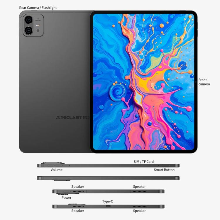 Teclast ArtPad Pro 平板電腦，8GB+256GB，12.7 吋 Android 15 MTK Helio G99 八核心，4G 網路雙 SIM，ArtPad Pro