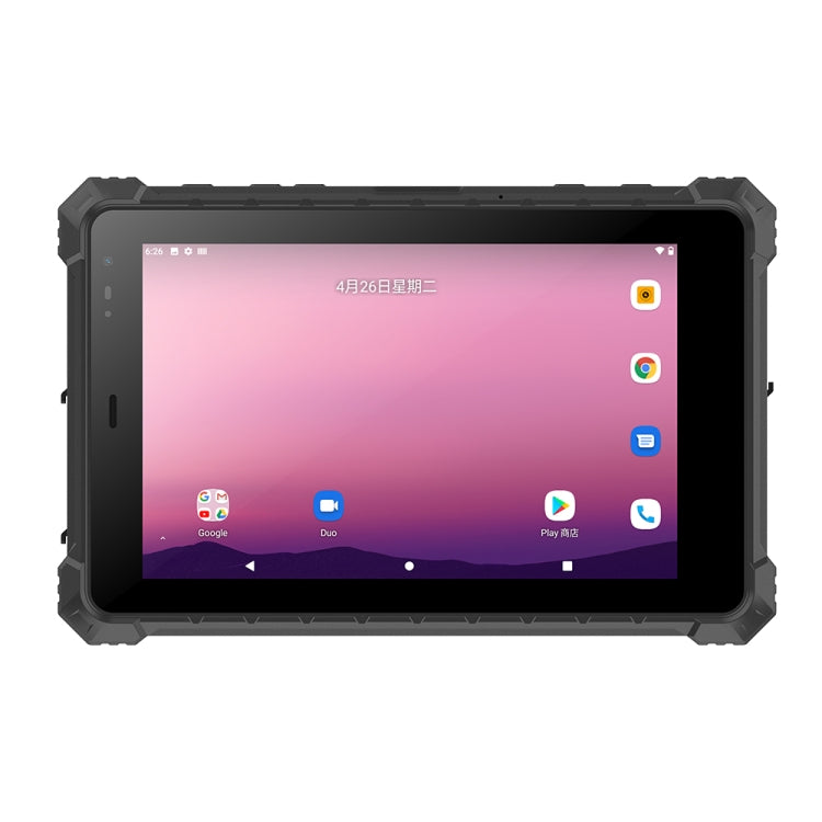 IP68 防水防震防塵，Android 10.0 MT6771 八核心，支援 GPS/WiFi/藍牙/NFC，英規插頭，8 吋 4GB+64GB