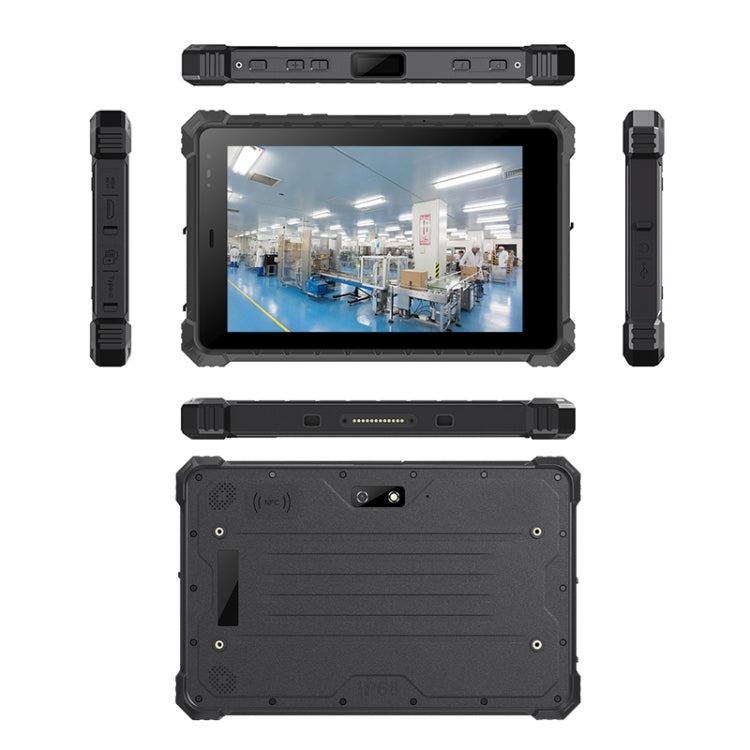 IP68 防水防震防塵，Android 10.0 MT6771 八核心，支援 GPS/WiFi/藍牙/NFC，英規插頭，8 吋 4GB+64GB