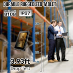 IP68 防水防震防塵，Android 10.0 MT6771 八核心，支援 GPS/WiFi/藍牙/NFC，英規插頭，8 吋 4GB+64GB