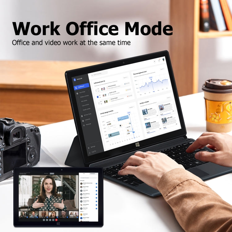 Windows 10，Intel Celeron J3455 四核心，支援 TF 卡、HDMI、藍牙與雙頻 WiFi，不含鍵盤，N4000 四核心 8GB+128GB