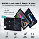 Windows 10，Intel Celeron J3455 四核心，支援 TF 卡、HDMI、藍牙及雙 WiFi，附鍵盤，N4000 四核心 8GB+128GB 含鍵盤
