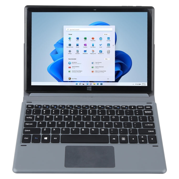 Windows 10，Intel Celeron J3455 四核心，支援 TF 卡、HDMI、藍牙及雙 WiFi，附鍵盤，N4000 四核心 8GB+128GB 含鍵盤