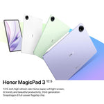 Honor MagicPad3 12.5 吋 WiFi 平板電腦，12GB+256GB MagicOS 9.0.1 Qualcomm Snapdragon 8 Gen3 八核心，12GB+256GB