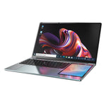 UNIWA ULAP Q15ZR 筆記型電腦，8GB+512GB，15.6吋與7吋雙螢幕，Windows 11 Intel Alder Lake N100 八核心，澳規插頭，8GB+512GB