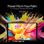 Teclast T50 Mini 4G LTE 平板電腦，8GB+128GB，8.7 吋 Android 15 MediaTek Helio G99 八核心，支援雙 SIM，T50 Mini