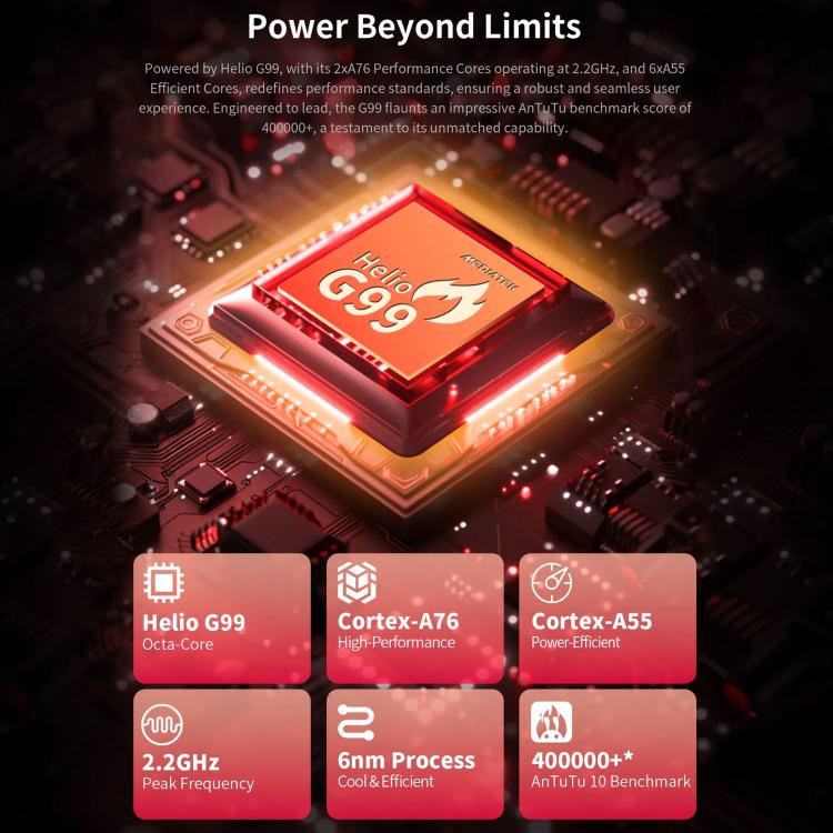 Teclast T65 Plus 4G LTE 平板電腦，8GB+256GB，13.4 吋 Android 15 MediaTek Helio G99 八核心，支援雙 SIM，T65 Plus
