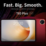 Teclast T65 Plus 4G LTE 平板電腦，8GB+256GB，13.4 吋 Android 15 MediaTek Helio G99 八核心，支援雙 SIM，T65 Plus