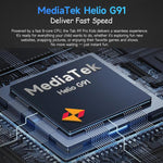 Ulefone Tab A10 Pro 兒童平板電腦，6GB+128GB，8.68 吋 Android 15 MediaTek Helio G91 八核心 4G 網路，歐規插頭