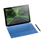 Windows 10 系統，Intel Gemini Lake N4120 四核心最高 2.6GHz，附鍵盤與觸控筆，支援雙頻 WiFi、藍牙、TF 卡與 HDMI，美規插頭，含鍵盤與觸控筆的 W10