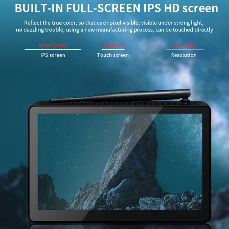 PiPo X9S 一體成型迷你電腦，9.0 吋，4GB+64GB，Windows 10 Intel Celeron J4105 四核心，美規插頭，4GB+64GB
