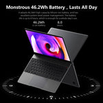 Windows 10 家用版，Intel Core i5-8259U 四核心 2.3GHz-3.8GHz，支援雙頻 WiFi / 藍牙 / TF 卡擴充（深灰色），i5-8259U 8GB+512GB