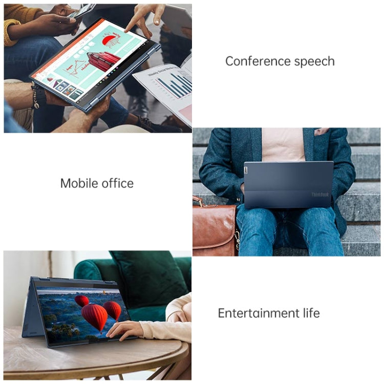 Windows 10 專業版，Intel Core i5-1135G7 四核心最高4.2GHz，支援WiFi 6、藍牙及HDMI，美規插頭（藍色），Yoga 1JCD Core i5