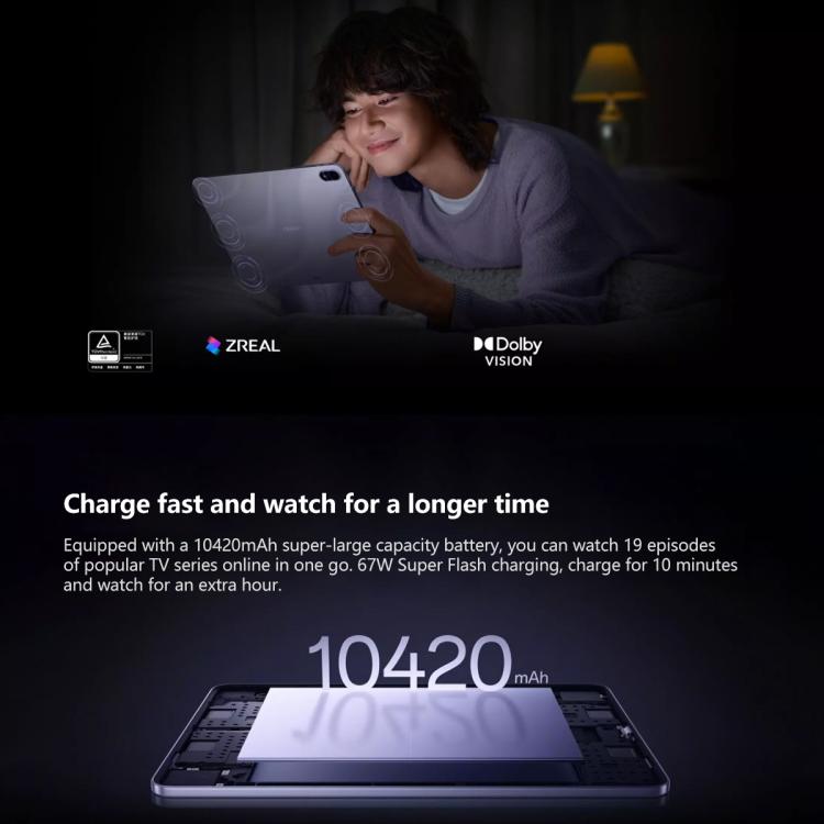OPPO Pad 5 12.1 吋平板電腦，12GB+256GB，ColorOS 16.0 MediaTek 天璣 9400+ 八核心，12GB+256GB