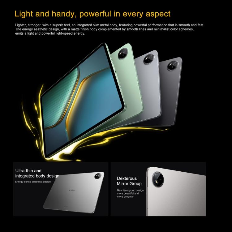 iQOO Pad5 12.1 吋平板電腦，12GB+256GB，OriginOS 5 MediaTek Dimensity 9300+ 八核心，12GB+256GB