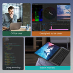 GXMO G156 15.6吋筆記型電腦，16GB+512GB，Windows 11 AMD Ryzen 7 5825U 八核心，支援指紋解鎖，美規插頭，32GB+1TB