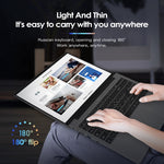 GXMO G156 15.6吋筆記型電腦，16GB+512GB，Windows 11 AMD Ryzen 7 5825U 八核心，支援指紋解鎖，美規插頭，32GB+1TB