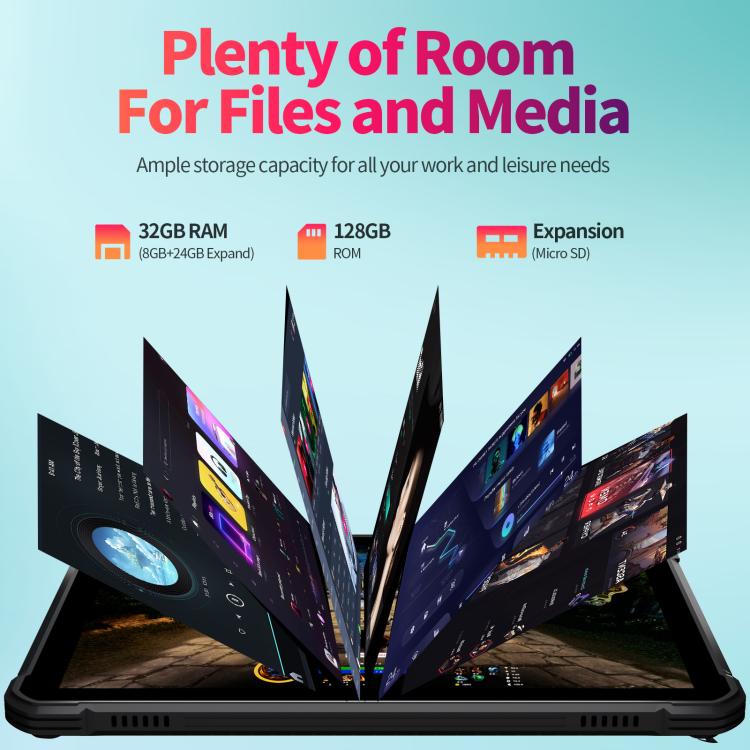 UNIWA UTAB R1040 IP67 防水耐用平板電腦，8GB+128GB，10.1 吋 Android 15 Mediatek MT8786 八核心，網路：4G，美規插頭，UTAB R1040