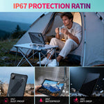UNIWA UTAB R1040 IP67 防水耐用平板電腦，8GB+128GB，10.1 吋 Android 15 Mediatek MT8786 八核心，網路：4G，美規插頭，UTAB R1040