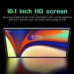 BDF P70 10.1 吋 4G LTE 平板電腦，4GB+64GB，Android 10 MTK6750 八核心，支援雙 SIM，美規插頭，6GB+128GB，美規插頭